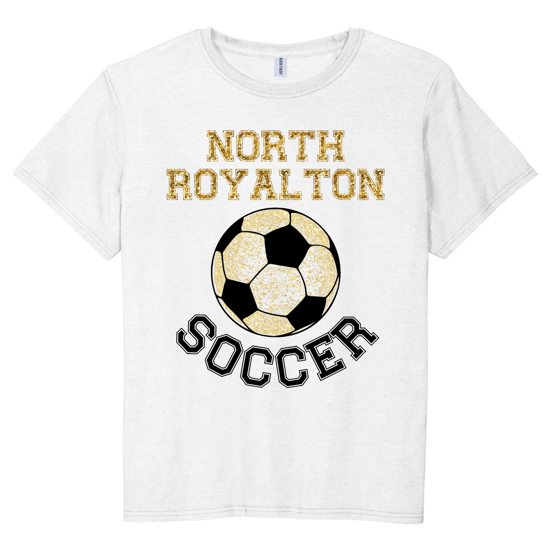 T-SHIRT : NR GLITTER SOCCER BALL