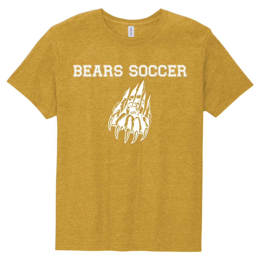 T-SHIRT : WHITE BEAR SCRATCH