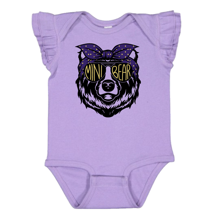 FLUTTER SLEEVE ONSIE : MINI BEAR