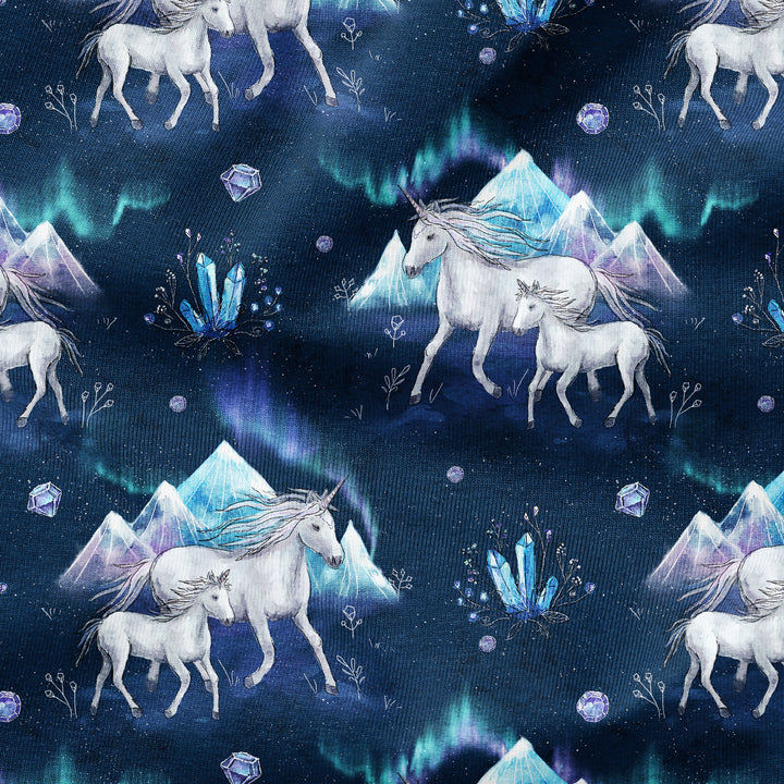 CRYSTAL UNICORN MAMA & FOAL