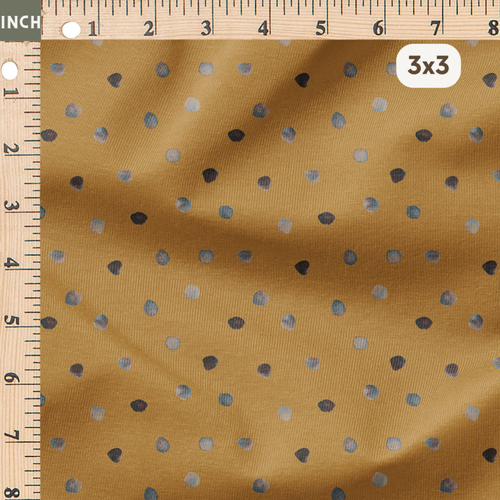 GRUNGE WOODLAND POLKA DOTS