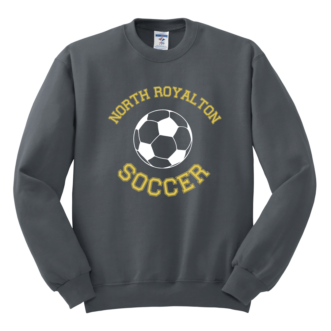 CREWNECK : GOLD NR W/ SOCCER BALL