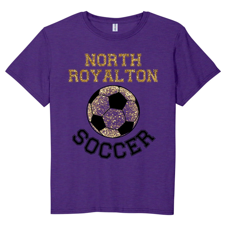 T-SHIRT : NR GLITTER SOCCER BALL