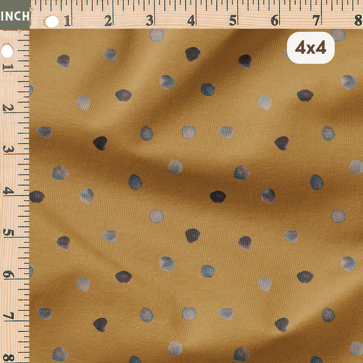 GRUNGE WOODLAND POLKA DOTS