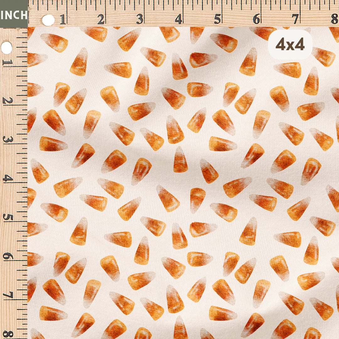 HALLOWEEN WATERCOLOR CANDY CORN