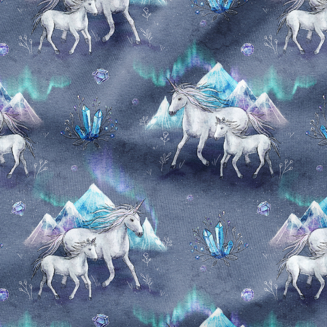 CRYSTAL UNICORN MAMA & FOAL