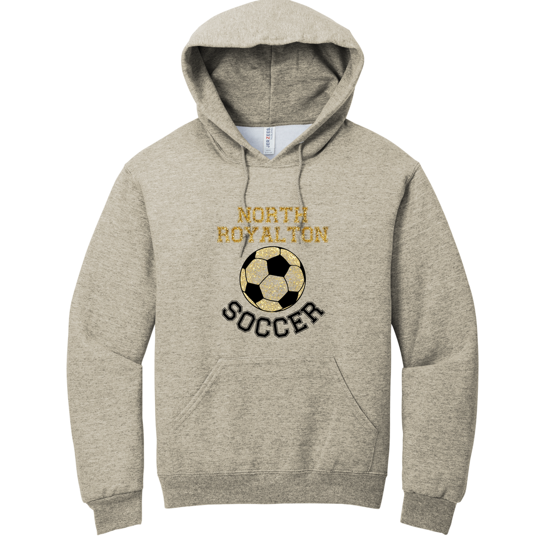 HOODIE : NR GLITTER SOCCER BALL