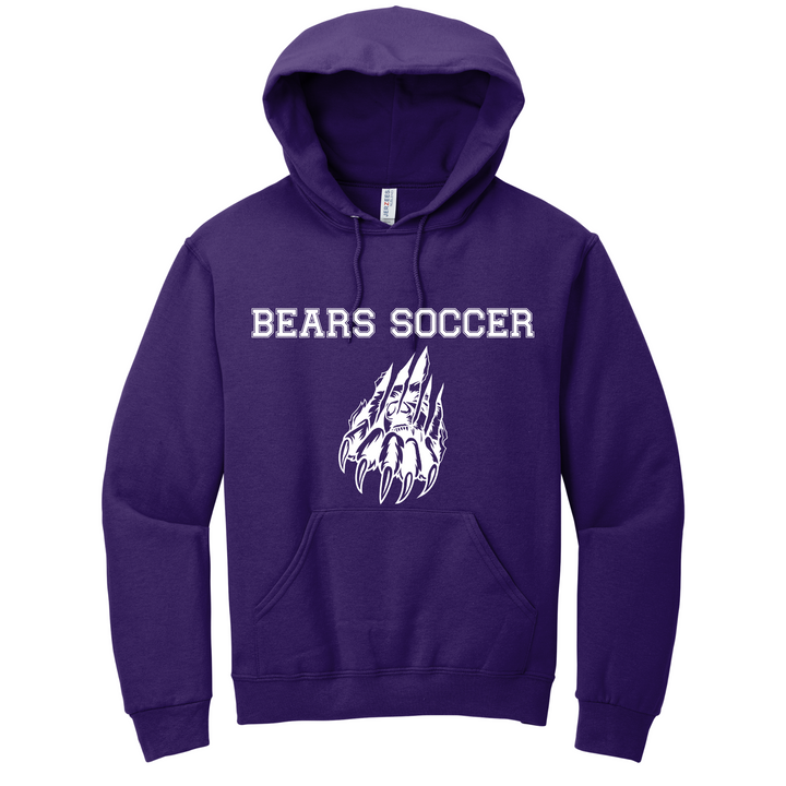 HOODIE : WHITE BEAR SCRATCH