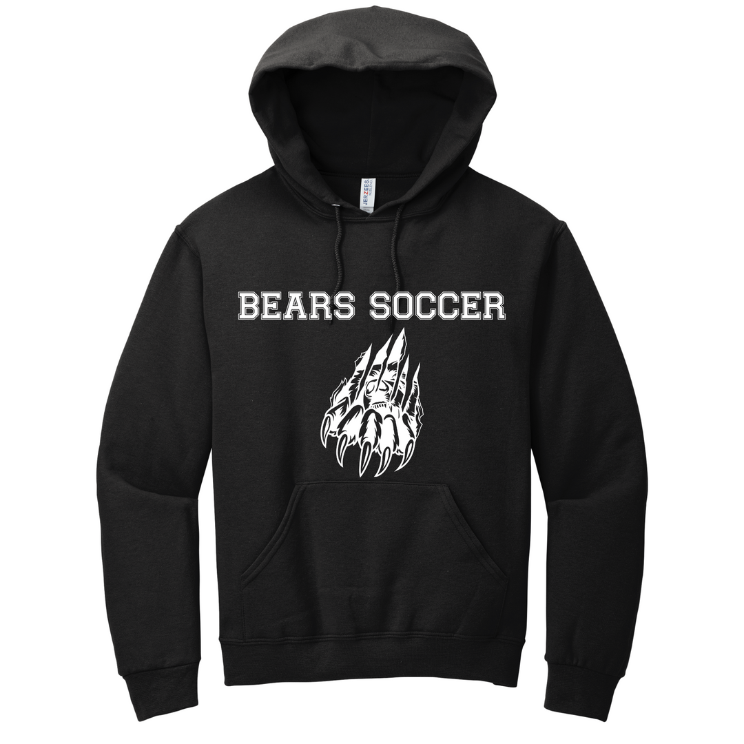 HOODIE : WHITE BEAR SCRATCH