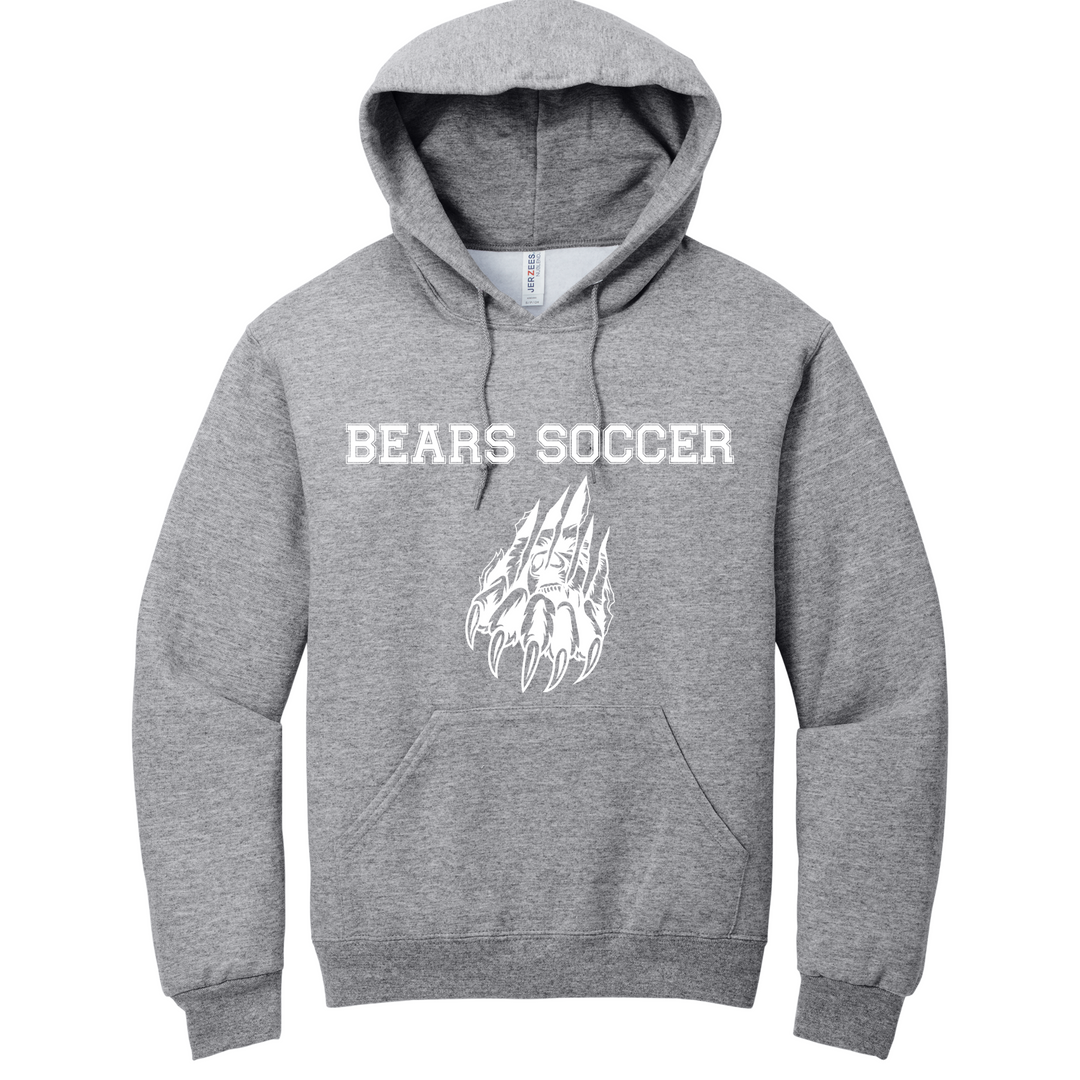 HOODIE : WHITE BEAR SCRATCH