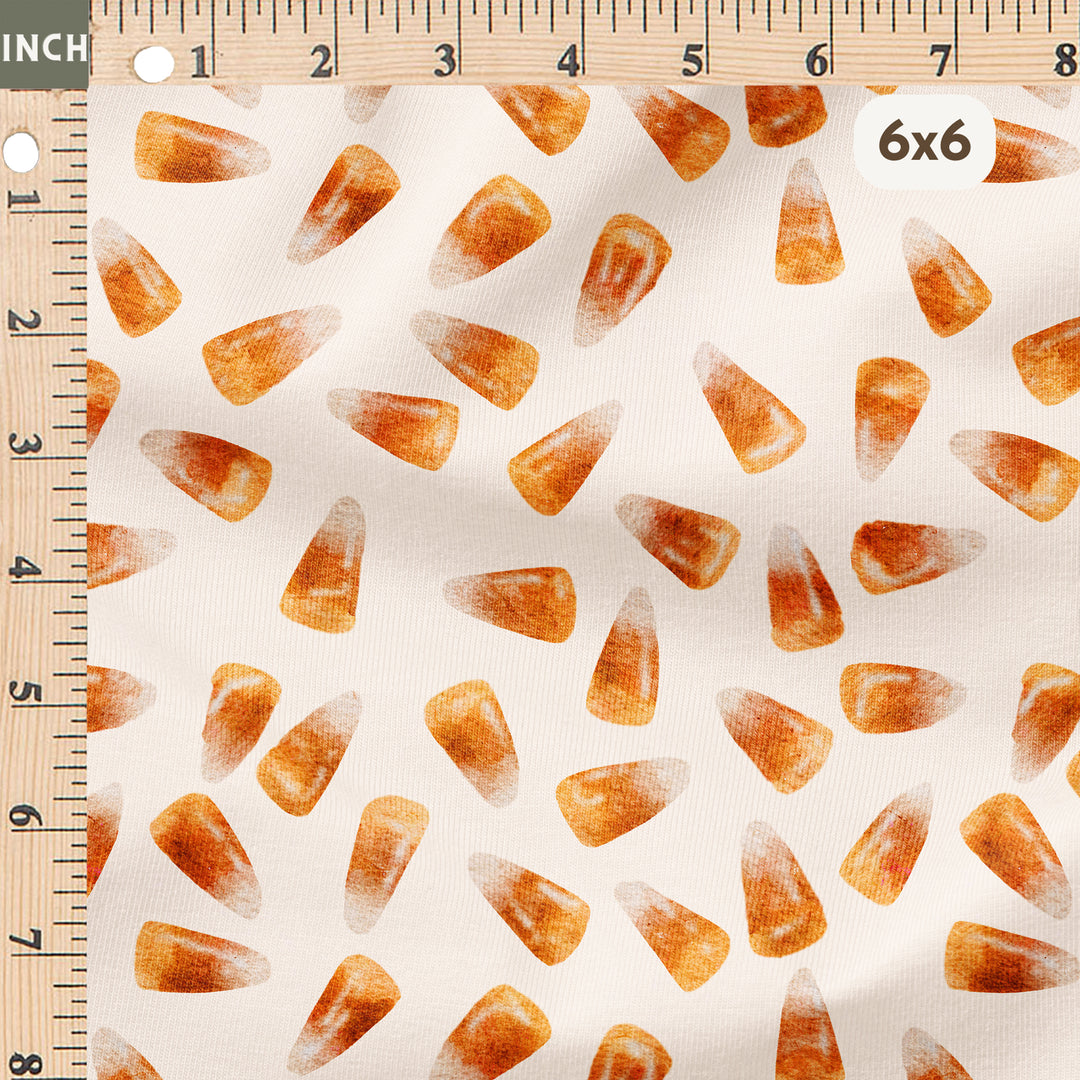 HALLOWEEN WATERCOLOR CANDY CORN