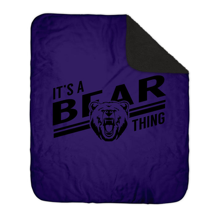 BLANKETS : ITS A BEAR THING