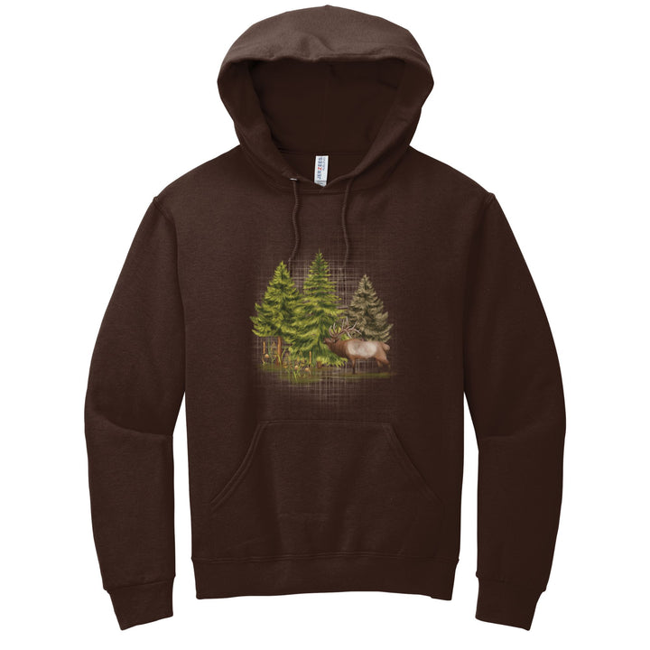 HOODIE : BUGLING ELK