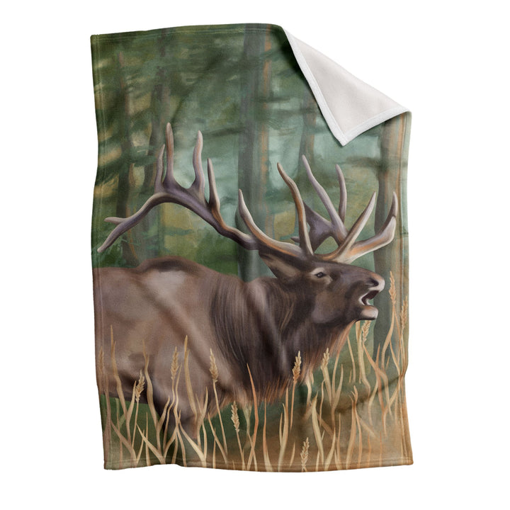 BLANKETS : BULL ELK