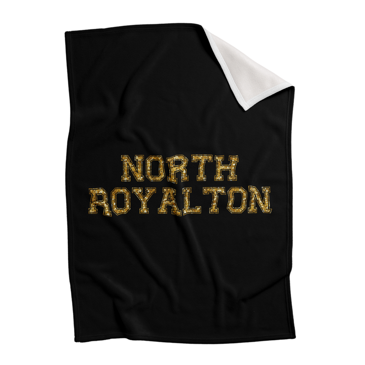 BLANKETS : GOLD GLITTER NORTH ROYALTON