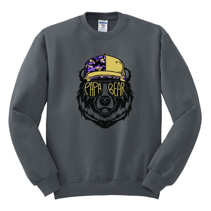 CREWNECK : PAPA BEAR IN SUNGLASSES