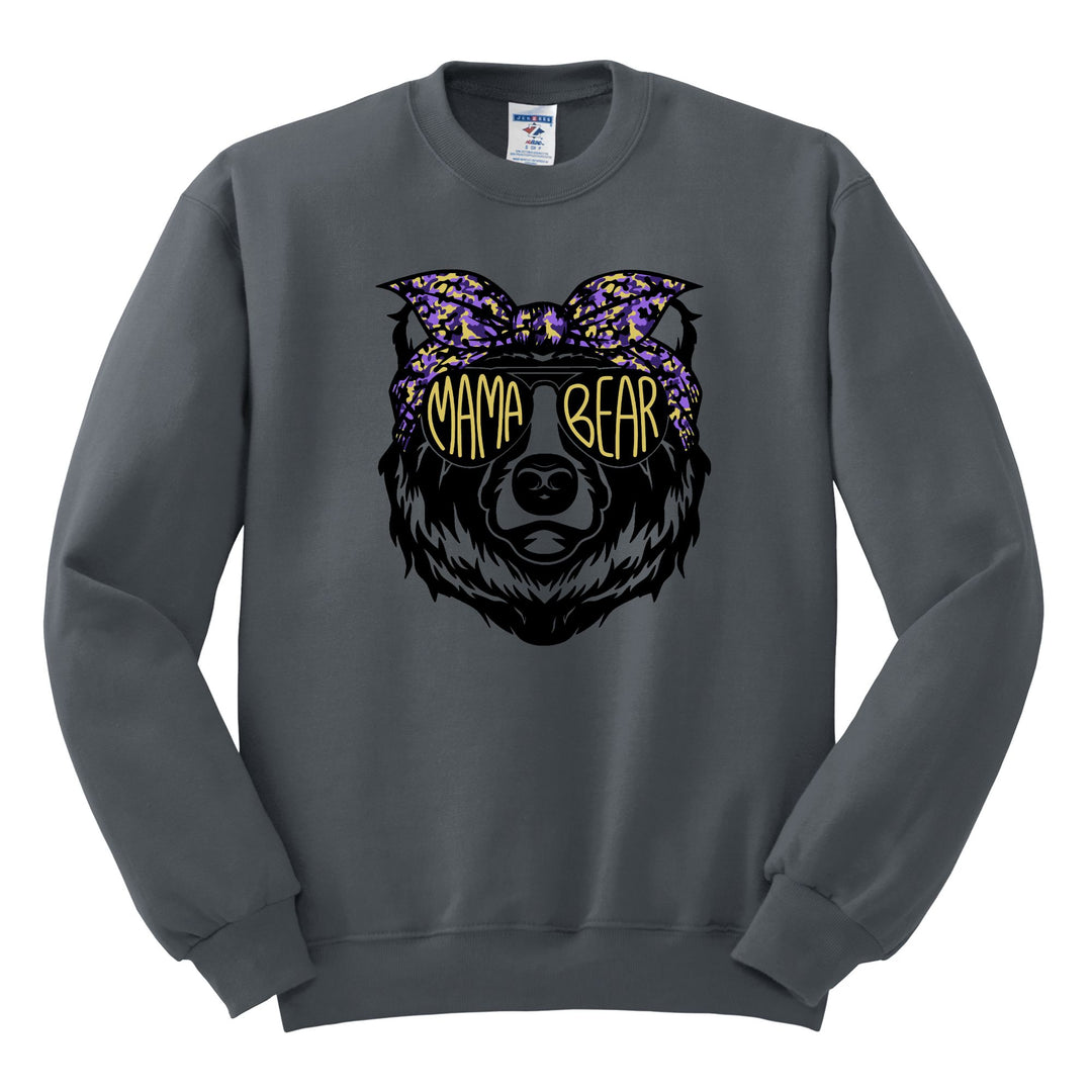 CREWNECK : MAMA BEAR IN SUNGLASSES