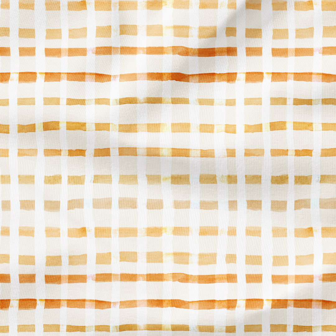 FALL PUMPKIN GINGHAM