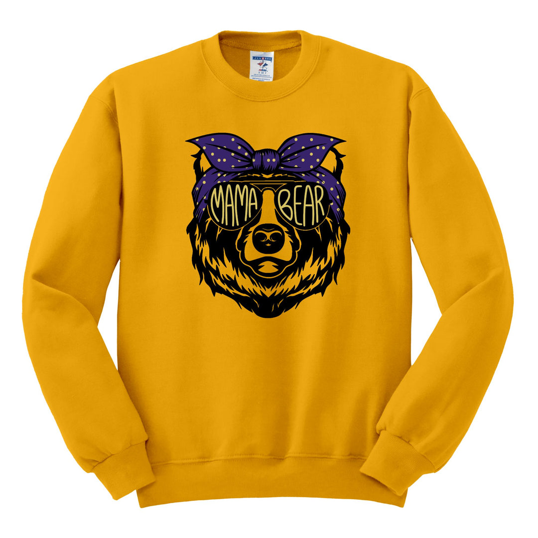 CREWNECK : MAMA BEAR IN SUNGLASSES