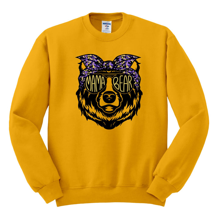 CREWNECK : MAMA BEAR IN SUNGLASSES