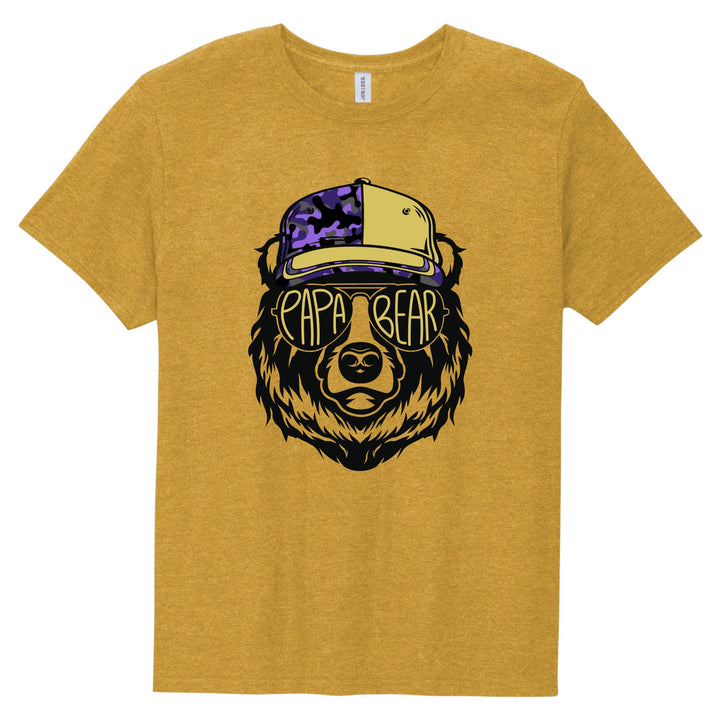 T-SHIRT : PAPA BEAR IN SUNGLASSES