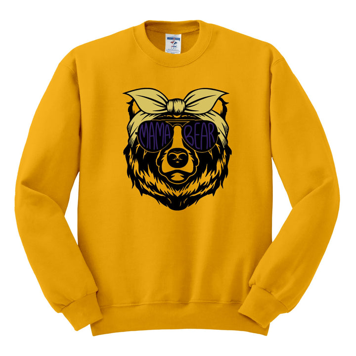 CREWNECK : MAMA BEAR IN SUNGLASSES