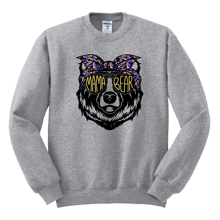 CREWNECK : MAMA BEAR IN SUNGLASSES