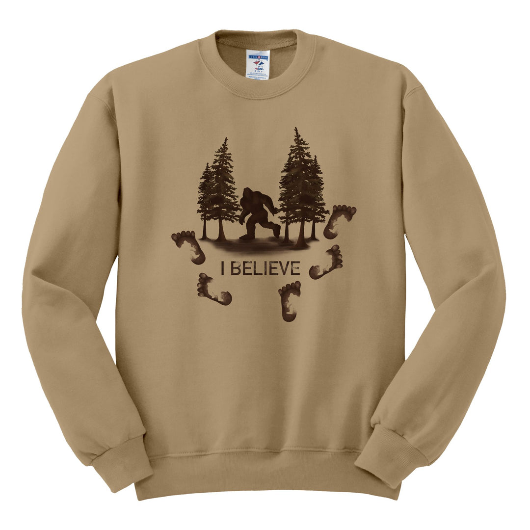 CREWNECK : I BELIEVE IN BIGFOOT