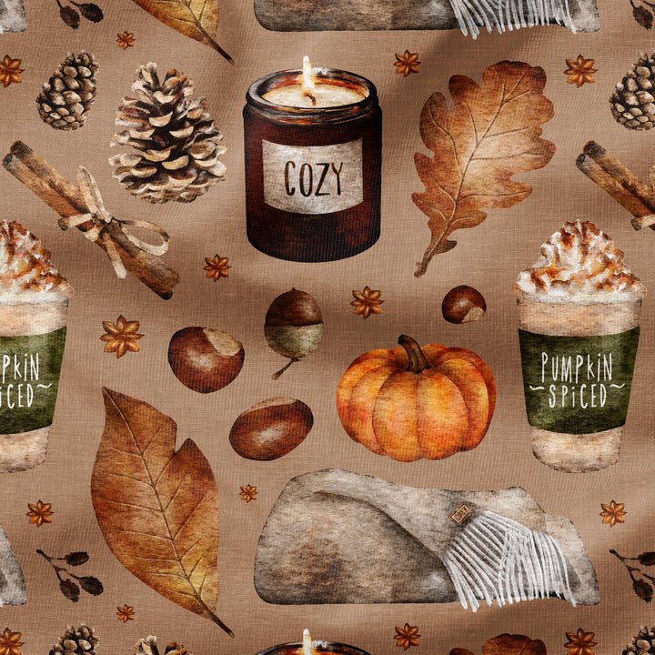 COZY & PUMPKIN SPICED LATTE