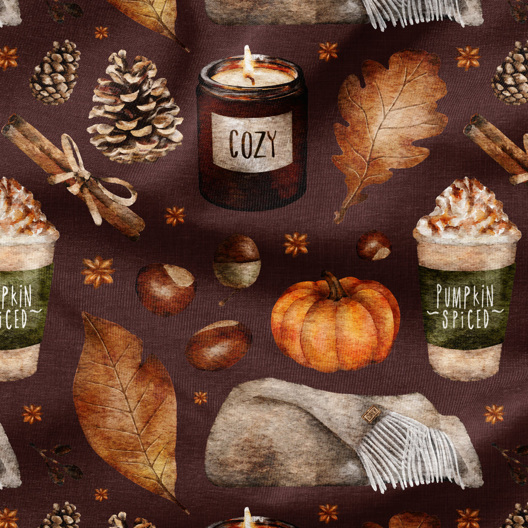 COZY & PUMPKIN SPICED LATTE