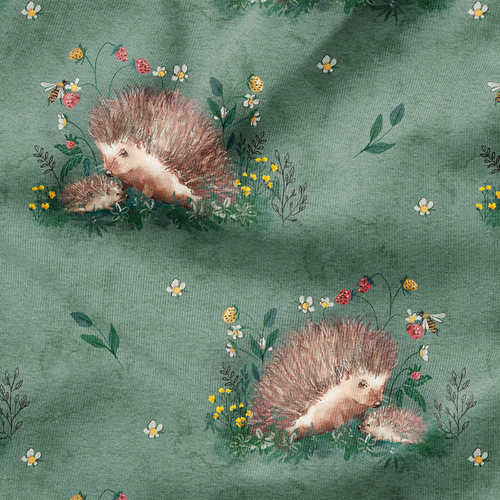 MAMA HEDGEHOG & HOGLET