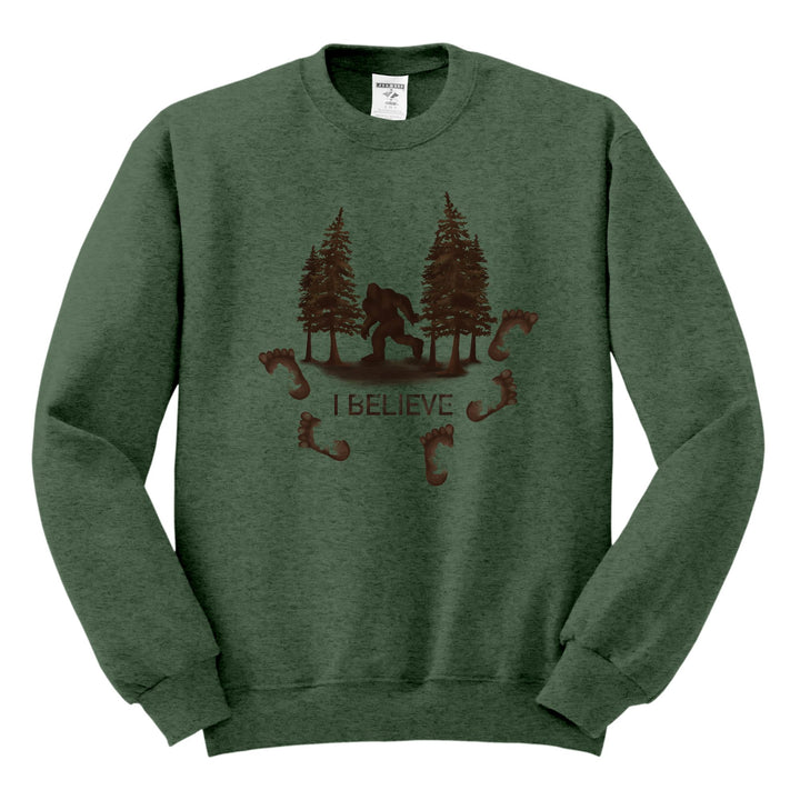 CREWNECK : I BELIEVE IN BIGFOOT