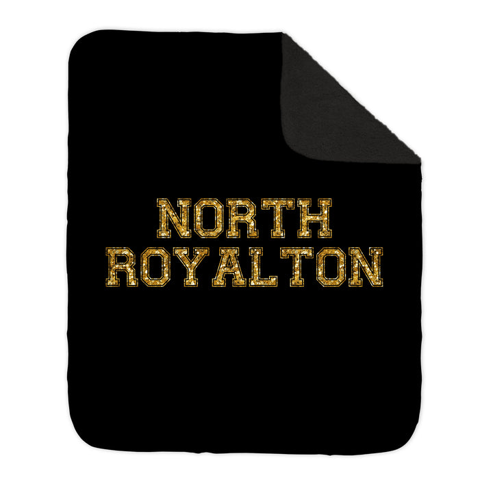 BLANKETS : GOLD GLITTER NORTH ROYALTON