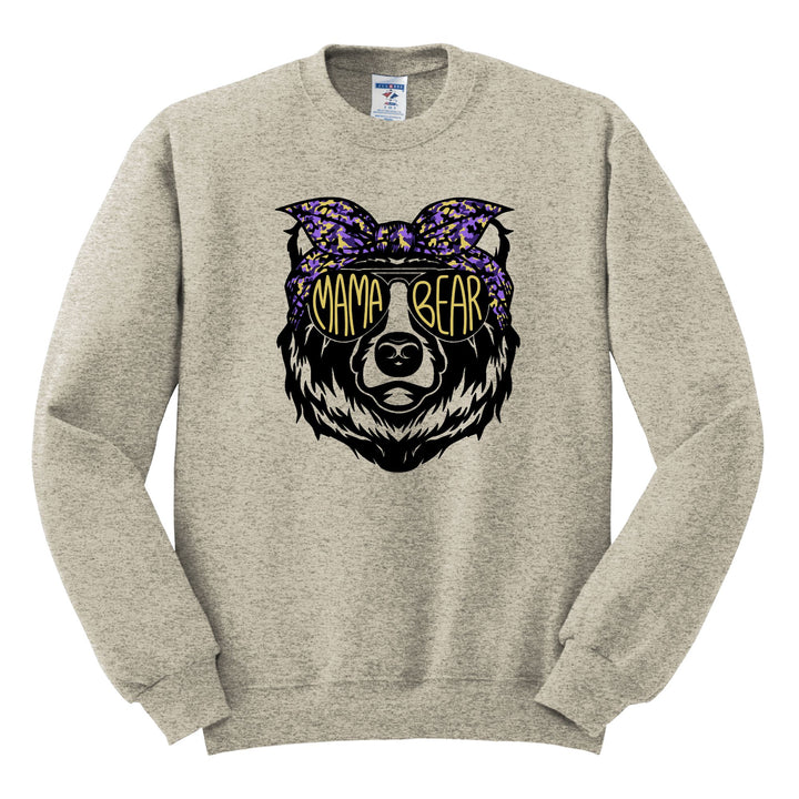 CREWNECK : MAMA BEAR IN SUNGLASSES