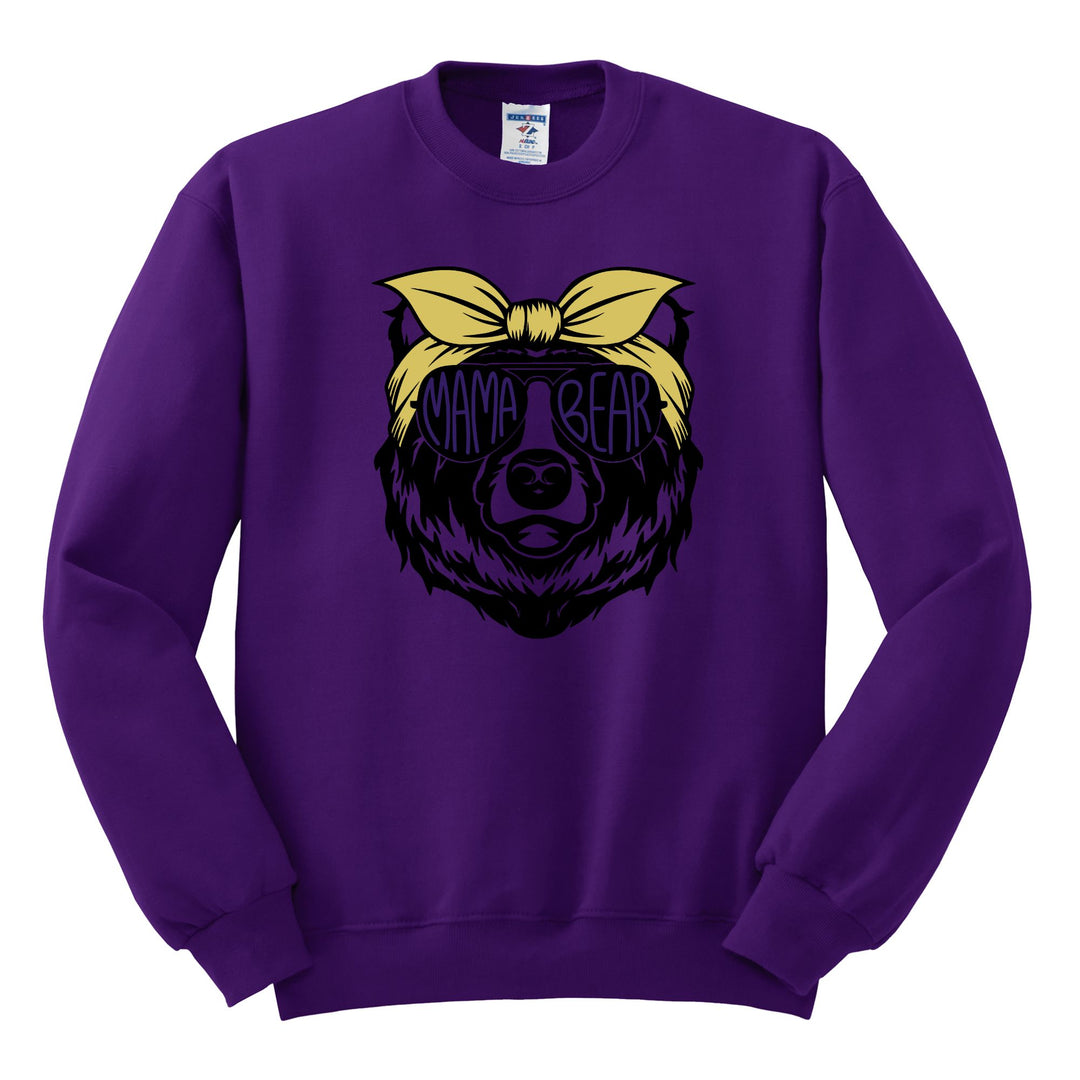 CREWNECK : MAMA BEAR IN SUNGLASSES