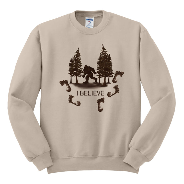 CREWNECK : I BELIEVE IN BIGFOOT