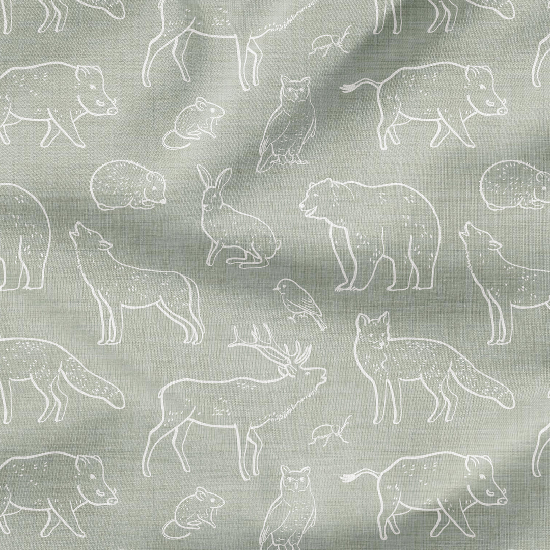 SKETCHED FOREST ANIMALS