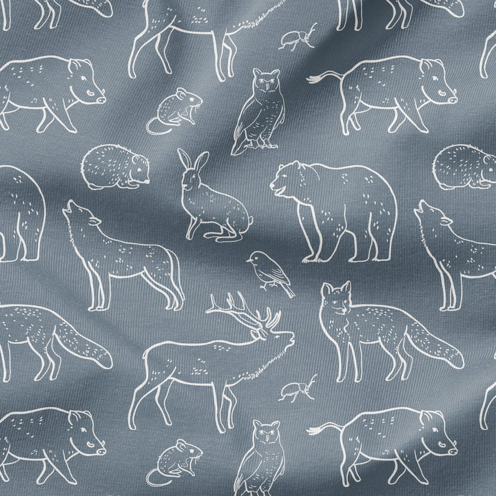 SKETCHED FOREST ANIMALS