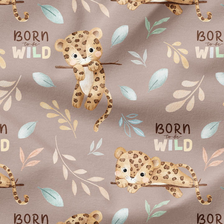 BORN TO BE WILD LEOPARD