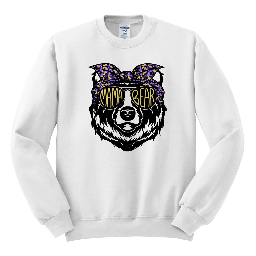 CREWNECK : MAMA BEAR IN SUNGLASSES