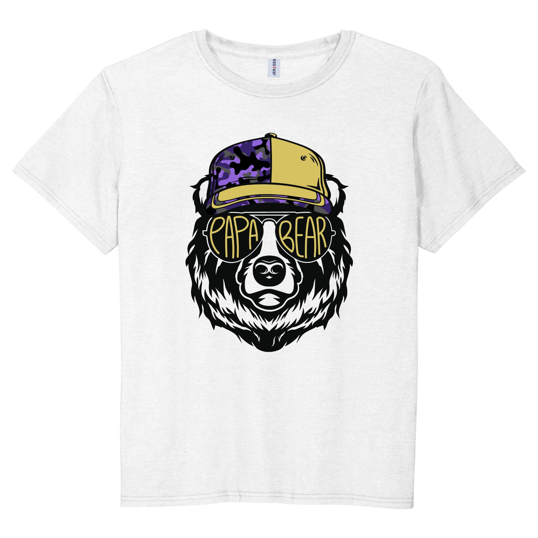 T-SHIRT : PAPA BEAR IN SUNGLASSES