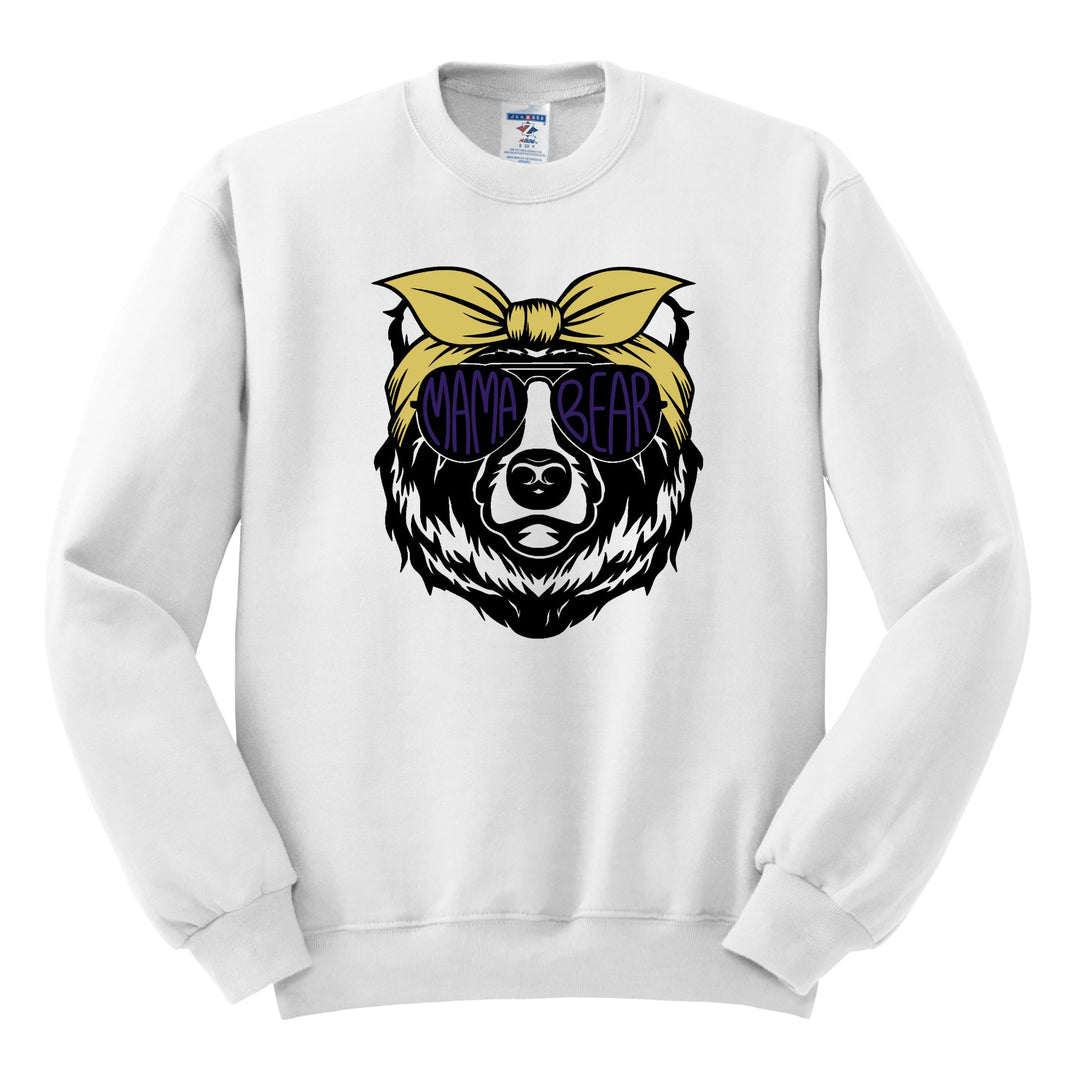 CREWNECK : MAMA BEAR IN SUNGLASSES