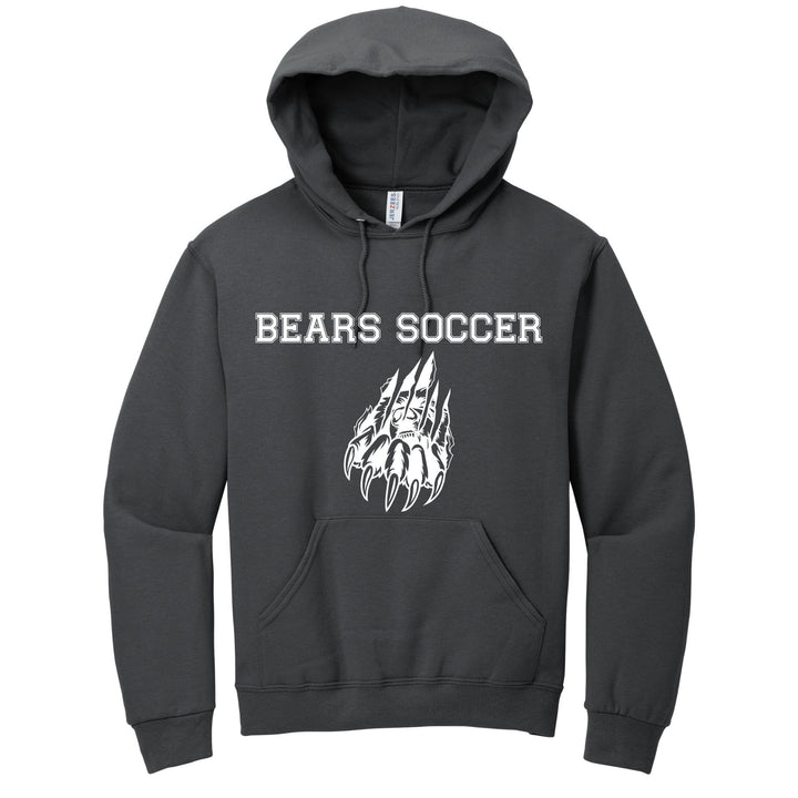 HOODIE : WHITE BEAR SCRATCH