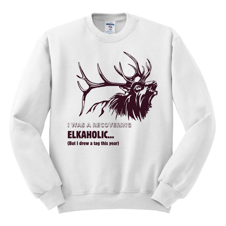 CREWNECK : ELKAHOLIC