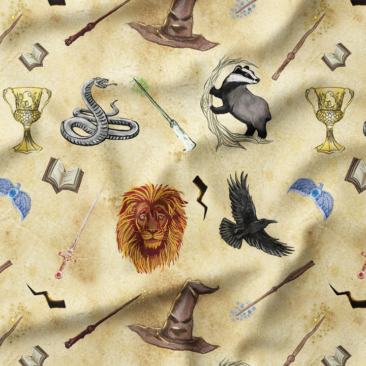 WIZARD HOUSE SCROLL