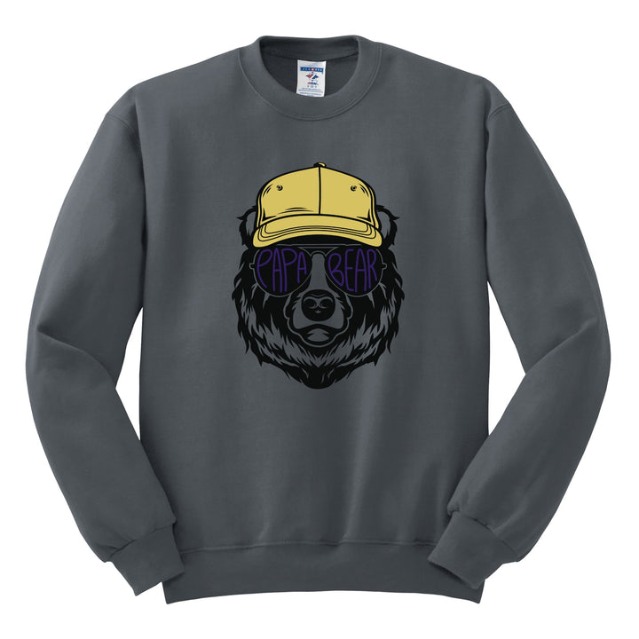 CREWNECK : PAPA BEAR IN SUNGLASSES