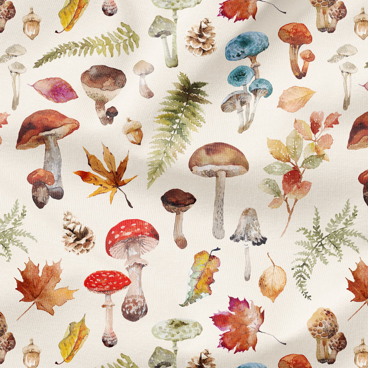 FALL MUSHROOMS & LEAVE