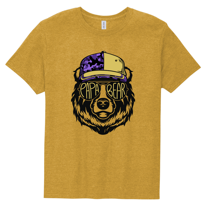 T-SHIRT : PAPA BEAR IN SUNGLASSES