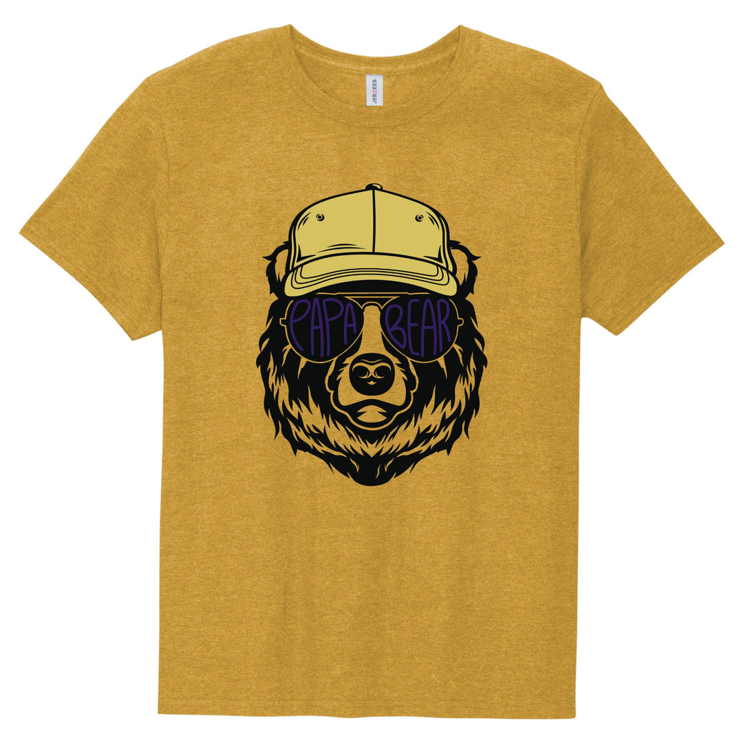 T-SHIRT : PAPA BEAR IN SUNGLASSES