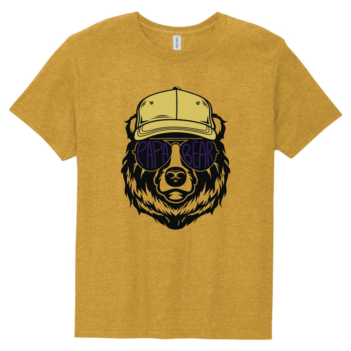 T-SHIRT : PAPA BEAR IN SUNGLASSES